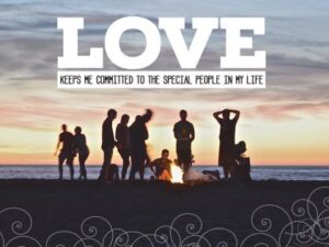 Love Keeps Me Committed Poster